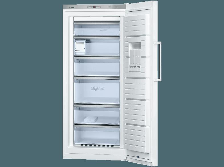 BOSCH GSN51AW41 Gefrierschrank (174 kWh/Jahr, A   , 1610 mm hoch), BOSCH, GSN51AW41, Gefrierschrank, 174, kWh/Jahr, A, , 1610, mm, hoch,