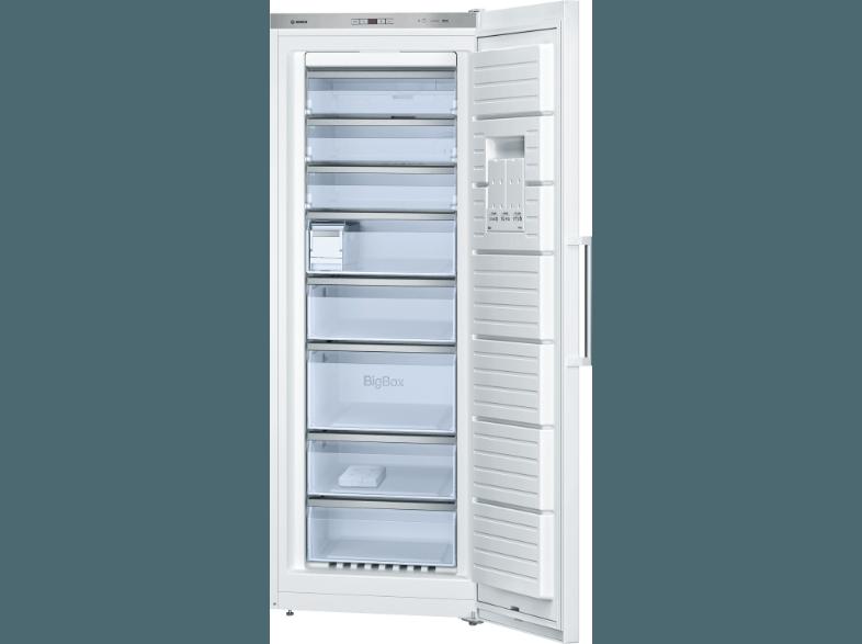 BOSCH GSN58AW41 Gefrierschrank (201 kWh/Jahr, A   , 1910 mm hoch), BOSCH, GSN58AW41, Gefrierschrank, 201, kWh/Jahr, A, , 1910, mm, hoch,