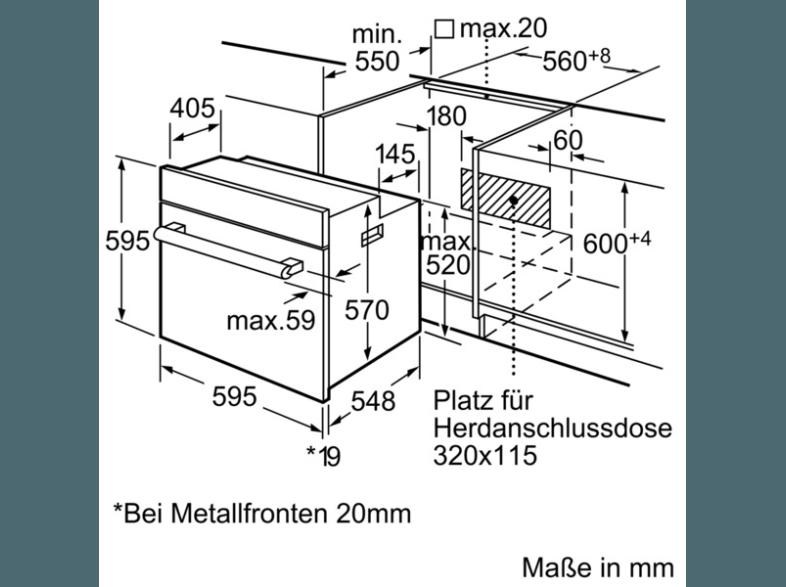 BOSCH HBD31PC50 Einbauherdset (Induktions-Kochfelder, A, 67 Liter/Jahr)