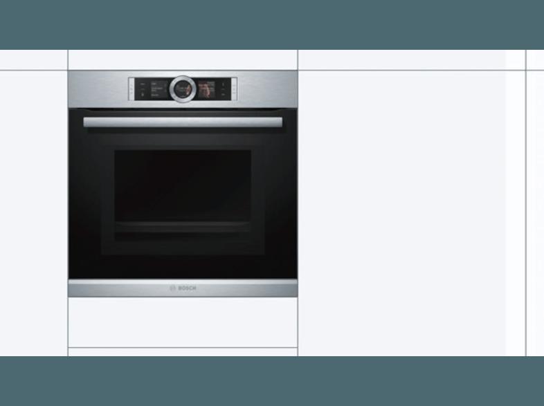 BOSCH HBG632TS1 Backofen (Einbaugerät, A, 71 Liter, 595 mm breit), BOSCH, HBG632TS1, Backofen, Einbaugerät, A, 71, Liter, 595, mm, breit,