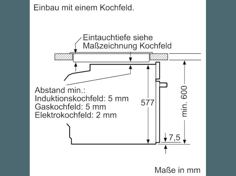 BOSCH HMG636RS1 Backofen (Einbaugerät, -, 67 Liter, 595 mm breit)