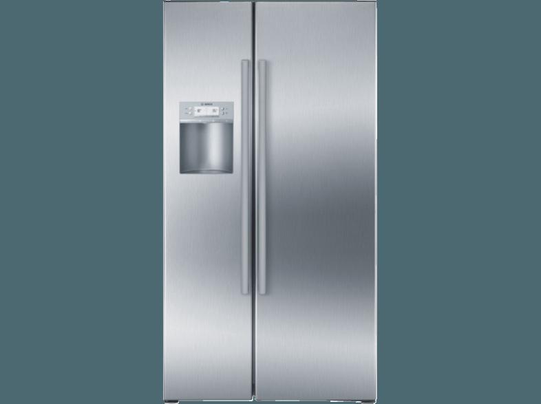 BOSCH KAD62P91 Side-by-Side (463 kWh/Jahr, A , 1756 mm hoch, Edelstahl)