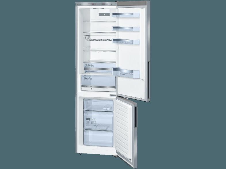 BOSCH KGE39DI40 Kühlgefrierkombination (156 kWh/Jahr, A   , 2010 mm hoch, Inox Antifingerprint)