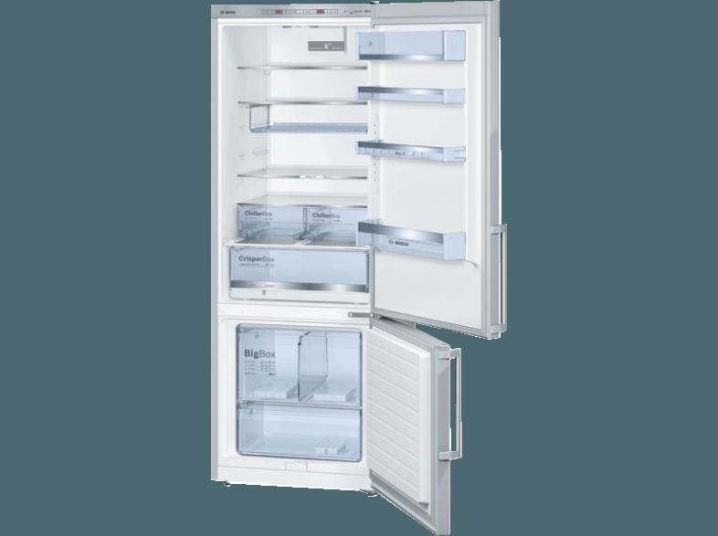 BOSCH KGE58BI40 Kühlgefrierkombination (196 kWh/Jahr, A   , 1910 mm hoch, Edelstahl)