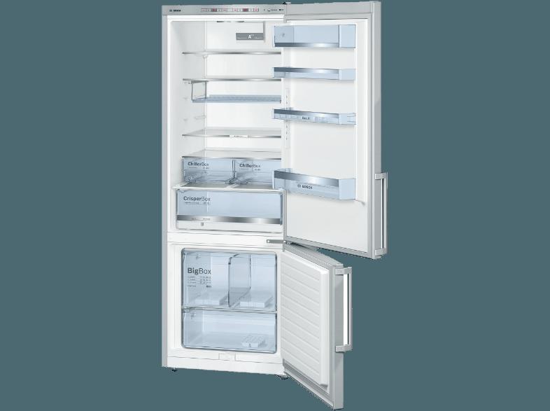 BOSCH KGE58BI40 Kühlgefrierkombination (196 kWh/Jahr, A   , 1910 mm hoch, Edelstahl)