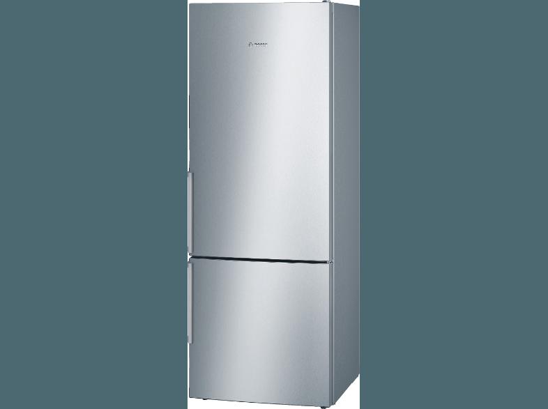 BOSCH KGE58BI40 Kühlgefrierkombination (196 kWh/Jahr, A   , 1910 mm hoch, Edelstahl)