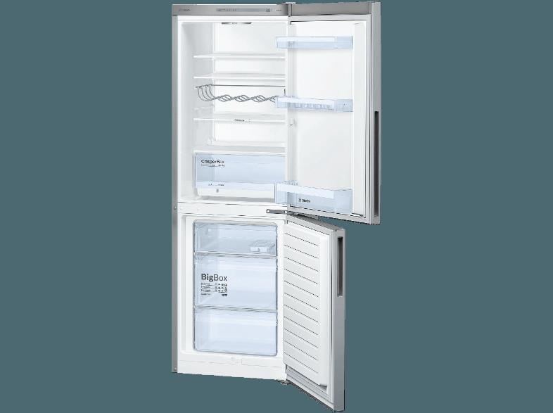 BOSCH KGV33VL31 Kühlgefrierkombination (219 kWh/Jahr, A  , 1760 mm hoch, inox-look)