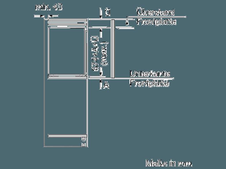 BOSCH KIL22AF40 Kühlschrank (98 kWh/Jahr, A   , 874 mm hoch, Weiß)