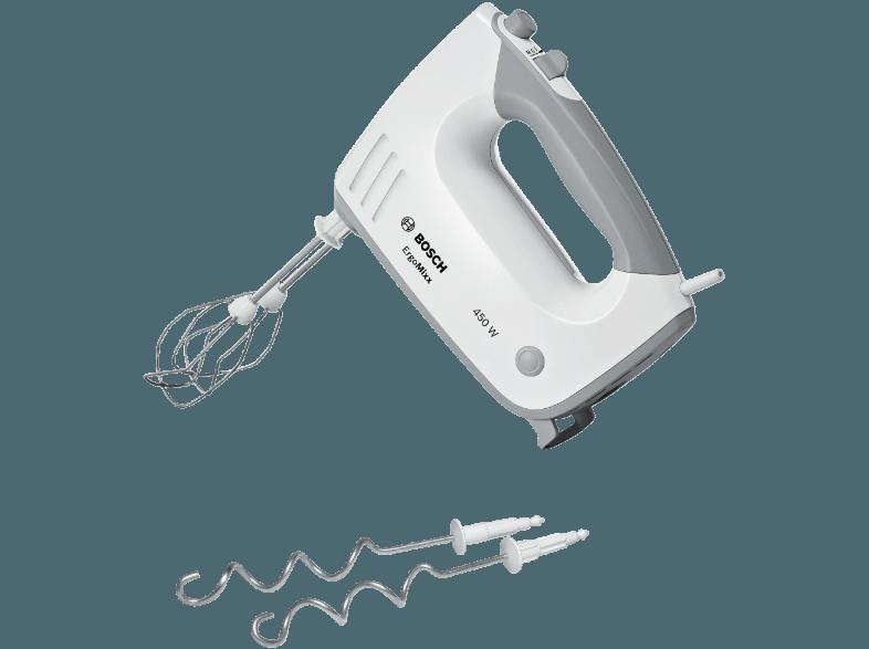 BOSCH MFQ 36400 Handmixer 450 Watt Weiß/Grau