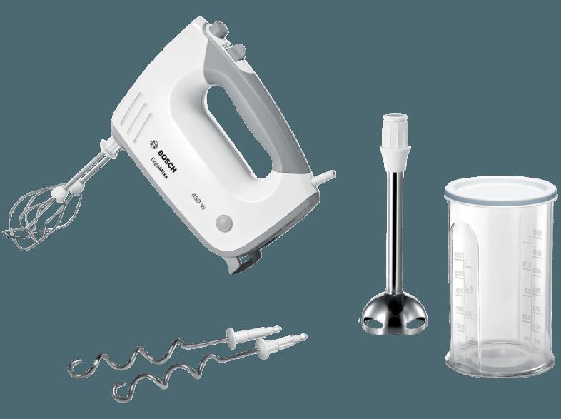 BOSCH MFQ 36470 Handmixer 450 Watt Weiß/Grau