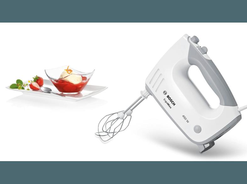 BOSCH MFQ 36470 Handmixer 450 Watt Weiß/Grau