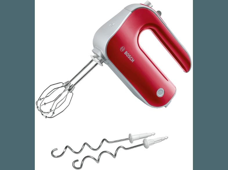 BOSCH MFQ 40303 Handmixer 500 Watt Silber/Rot