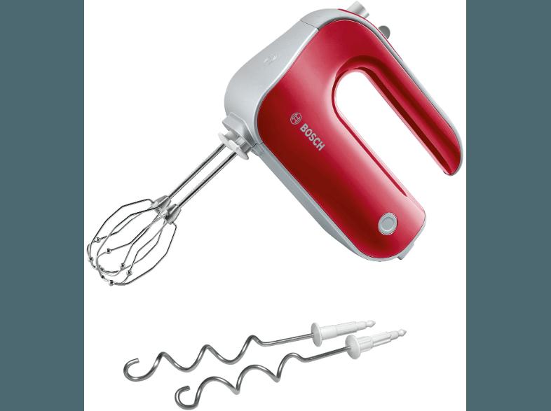 BOSCH MFQ 40303 Handmixer 500 Watt Silber/Rot, BOSCH, MFQ, 40303, Handmixer, 500, Watt, Silber/Rot