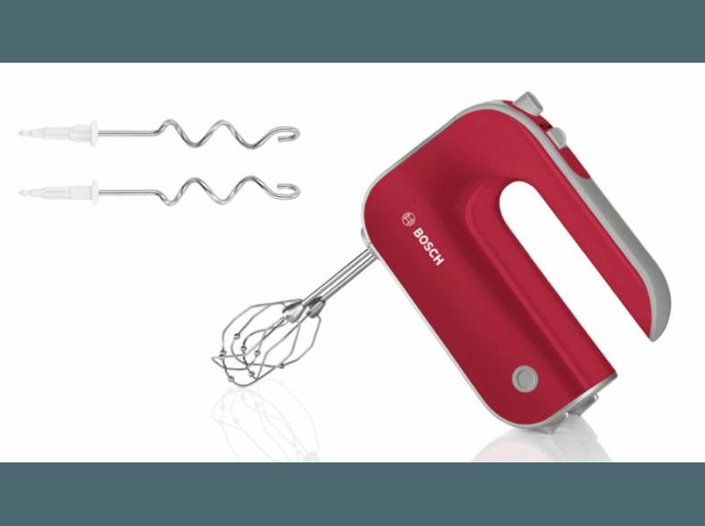 BOSCH MFQ 40303 Handmixer 500 Watt Silber/Rot