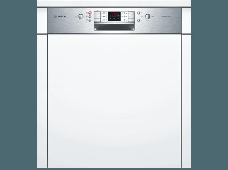 BOSCH SMI68N65EU Geschirrspüler (A   , 598 mm breit, 44 dB (A), Edelstahl)