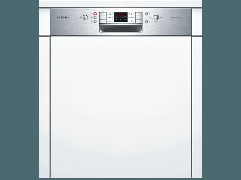 BOSCH SMI68N65EU Geschirrspüler (A   , 598 mm breit, 44 dB (A), Edelstahl)