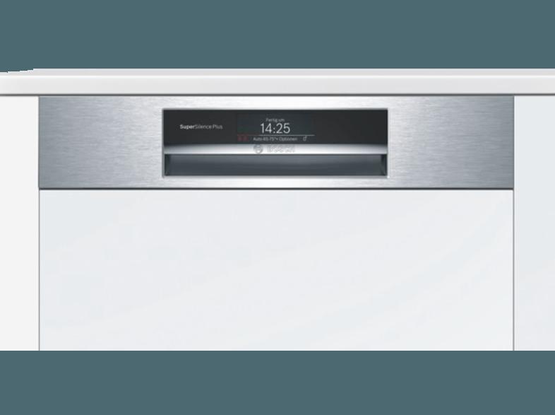 BOSCH SMI88TS01E Geschirrspüler (A  , 598 mm breit, 41 dB (A), Edelstahl)