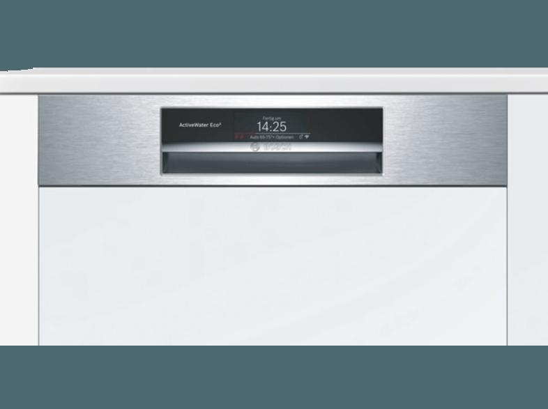 BOSCH SMI88TS06E Geschirrspüler (A   , 598 mm breit, 44 dB (A), Edelstahl)