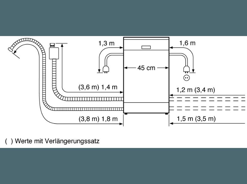 BOSCH SMU57L15EU Geschirrspüler (A , 598 mm breit, 48 dB (A), Edelstahl)