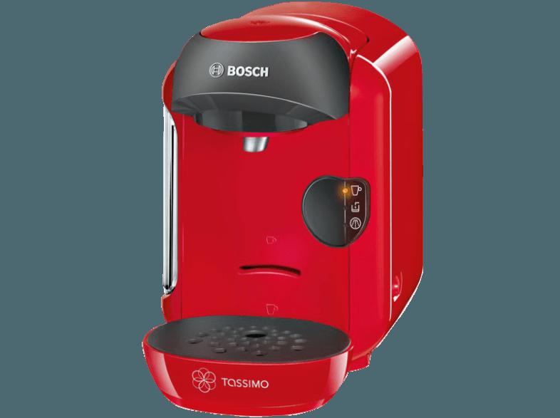 BOSCH TAS 1253 Kapselautomat (0.7 Liter, Justrot/Anthrazit)