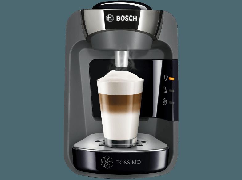 BOSCH TAS 3202 Kapselmaschine (0.8 Liter, Schwarz/Anthrazit), BOSCH, TAS, 3202, Kapselmaschine, 0.8, Liter, Schwarz/Anthrazit,