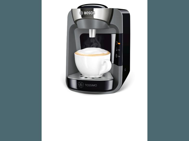 BOSCH TAS 3202 Kapselmaschine (0.8 Liter, Schwarz/Anthrazit)