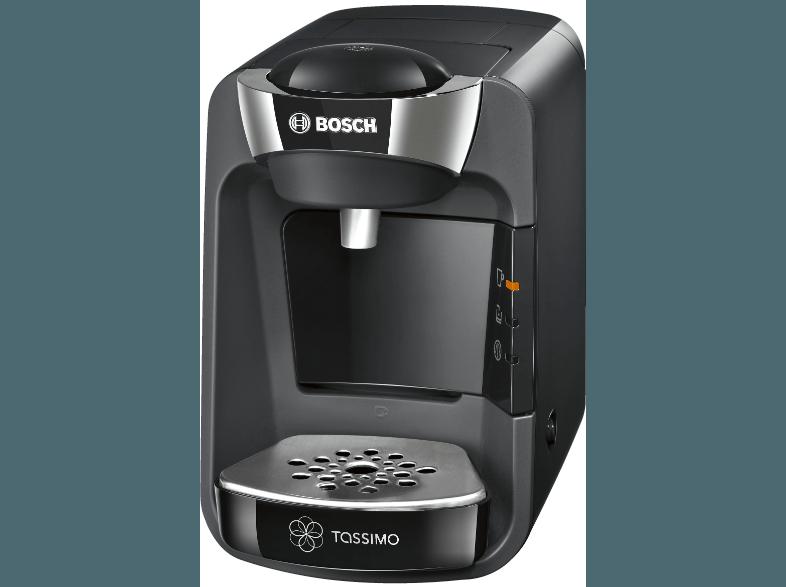 BOSCH TAS 3202 Kapselmaschine (0.8 Liter, Schwarz/Anthrazit), BOSCH, TAS, 3202, Kapselmaschine, 0.8, Liter, Schwarz/Anthrazit,