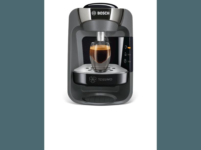 BOSCH TAS 3202 Kapselmaschine (0.8 Liter, Schwarz/Anthrazit)