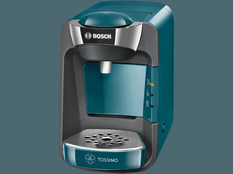 BOSCH TAS 3205 Kapselmaschine (0.8 Liter, Grau/Blau)