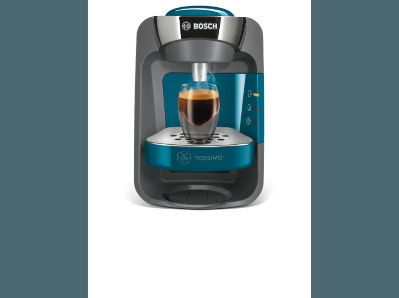 BOSCH TAS 3205 Kapselmaschine (0.8 Liter, Grau/Blau), BOSCH, TAS, 3205, Kapselmaschine, 0.8, Liter, Grau/Blau,