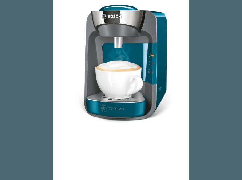 BOSCH TAS 3205 Kapselmaschine (0.8 Liter, Grau/Blau), BOSCH, TAS, 3205, Kapselmaschine, 0.8, Liter, Grau/Blau,