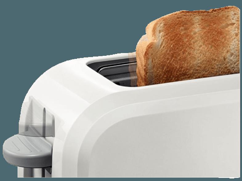 BOSCH TAT 3A 001 Toaster Hellgrau (980 Watt, Schlitze: 1 Schlitz passend für1 lange Brotscheibe oder 2 Scheiben Toast), BOSCH, TAT, 3A, 001, Toaster, Hellgrau, 980, Watt, Schlitze:, 1, Schlitz, passend, für1, lange, Brotscheibe, oder, 2, Scheiben, Toast,