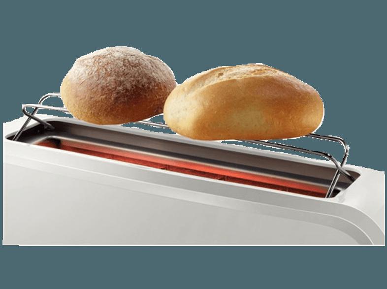 BOSCH TAT 3A 001 Toaster Hellgrau (980 Watt, Schlitze: 1 Schlitz passend für1 lange Brotscheibe oder 2 Scheiben Toast)