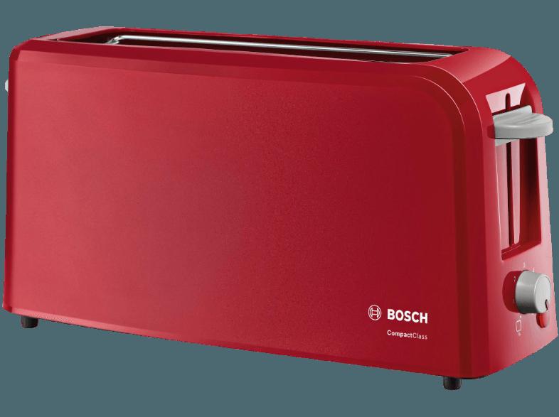 BOSCH TAT 3A 004 Toaster Rot/Hellgrau (980 Watt, Schlitze: 1), BOSCH, TAT, 3A, 004, Toaster, Rot/Hellgrau, 980, Watt, Schlitze:, 1,