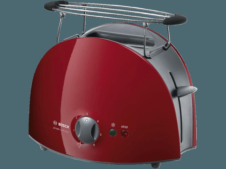 BOSCH TAT 6104 Toaster Rot (900 Watt, Schlitze: 2)