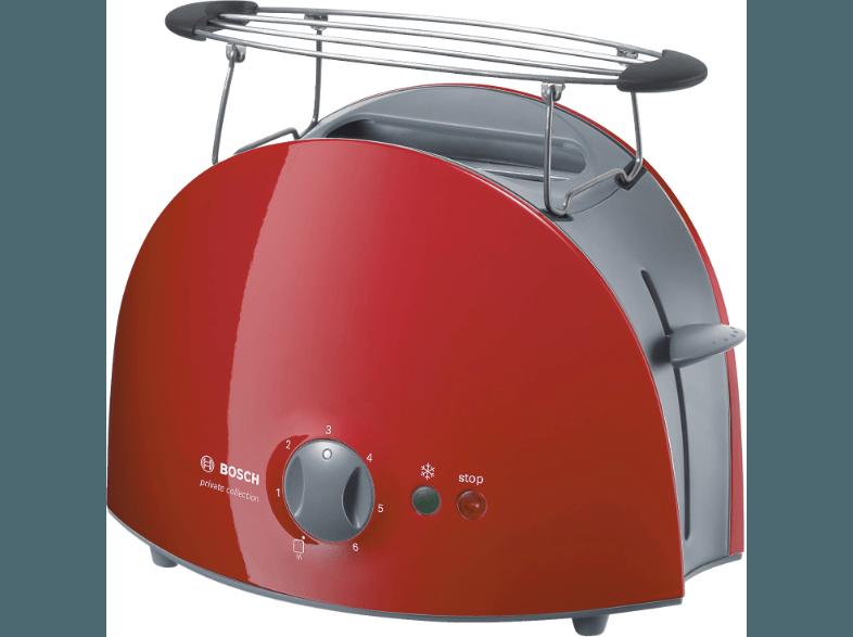 BOSCH TAT 6104 Toaster Rot (900 Watt, Schlitze: 2)