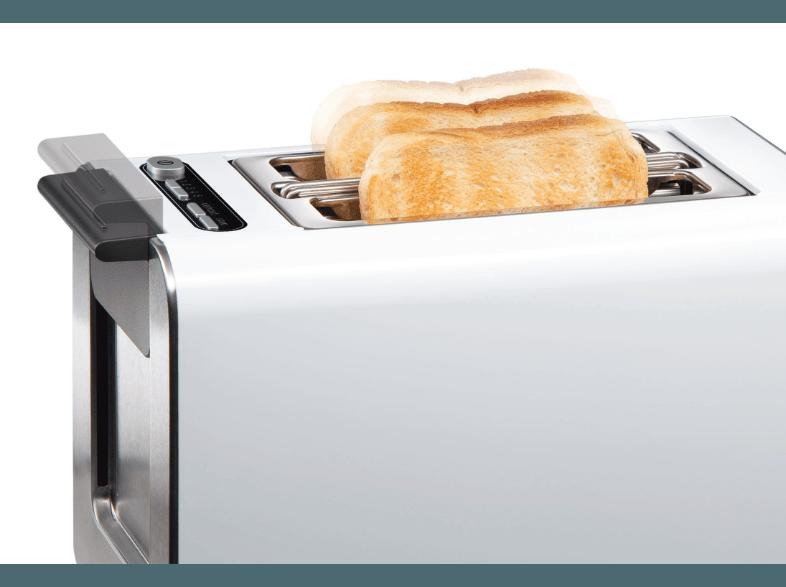 BOSCH TAT 8611 Toaster Weiß (860 Watt, Schlitze: 2)