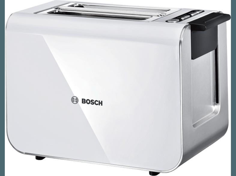 BOSCH TAT 8611 Toaster Weiß (860 Watt, Schlitze: 2)
