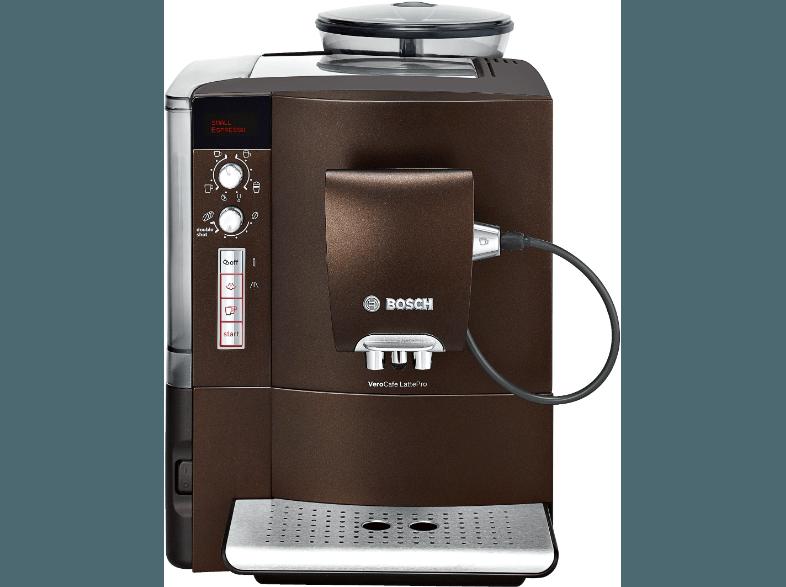 BOSCH TES50658 VeroCafe LattePro Espressomaschine (Keramikmahlwerk, 1.7 Liter, Braun), BOSCH, TES50658, VeroCafe, LattePro, Espressomaschine, Keramikmahlwerk, 1.7, Liter, Braun,