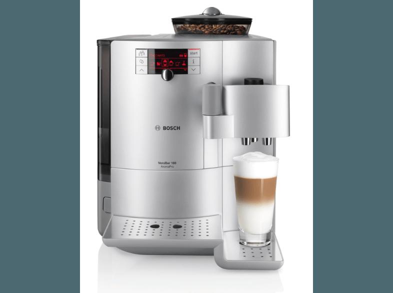 BOSCH TES71251 VeroBar AromaPro 100 Espressovollautomat (Keramik-Scheibenmahlwerk, 2 Liter, Silber)