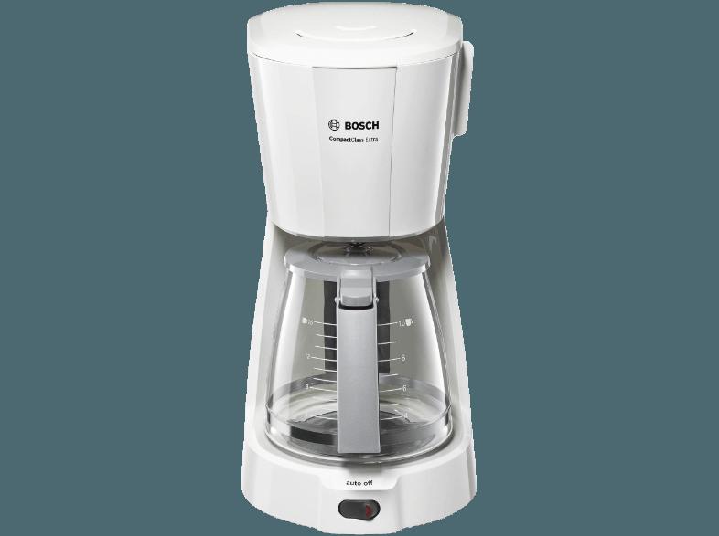 BOSCH TKA 3A 031 Kaffeemaschine Weiß (Glaskanne)