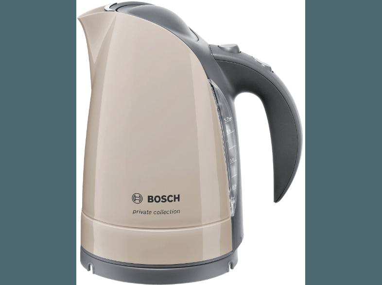 BOSCH TWK 60088 Wasserkocher Sand/Grau (2400 Watt, 1.7 Liter), BOSCH, TWK, 60088, Wasserkocher, Sand/Grau, 2400, Watt, 1.7, Liter,