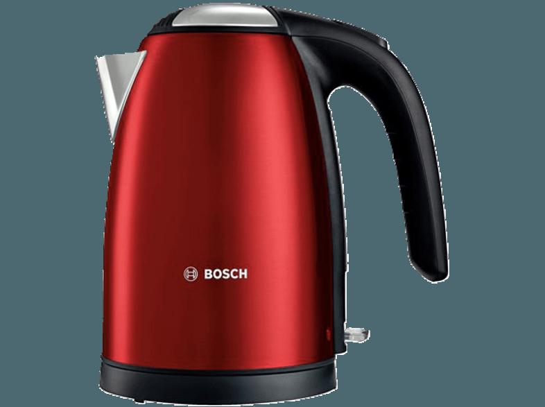 BOSCH TWK 7804 Wasserkocher Glamourrot (2200 Watt, 1.7 Liter), BOSCH, TWK, 7804, Wasserkocher, Glamourrot, 2200, Watt, 1.7, Liter,