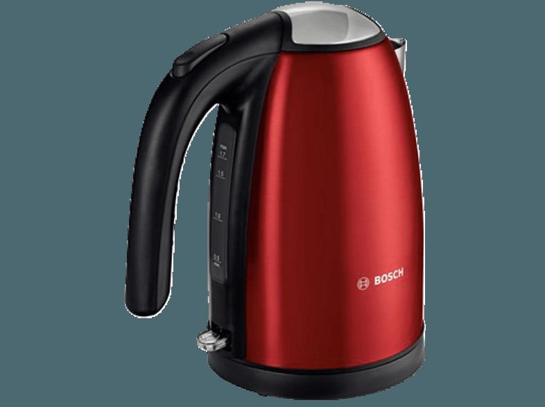 BOSCH TWK 7804 Wasserkocher Glamourrot (2200 Watt, 1.7 Liter), BOSCH, TWK, 7804, Wasserkocher, Glamourrot, 2200, Watt, 1.7, Liter,