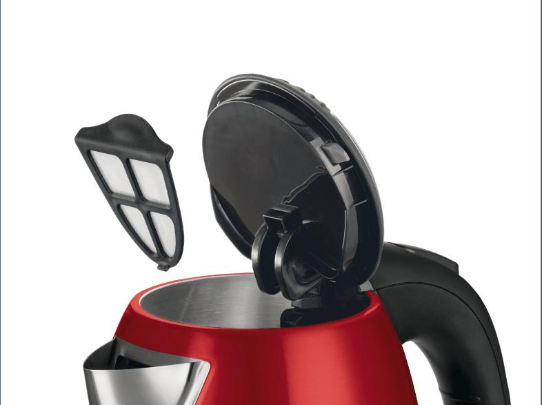 BOSCH TWK 7804 Wasserkocher Glamourrot (2200 Watt, 1.7 Liter), BOSCH, TWK, 7804, Wasserkocher, Glamourrot, 2200, Watt, 1.7, Liter,