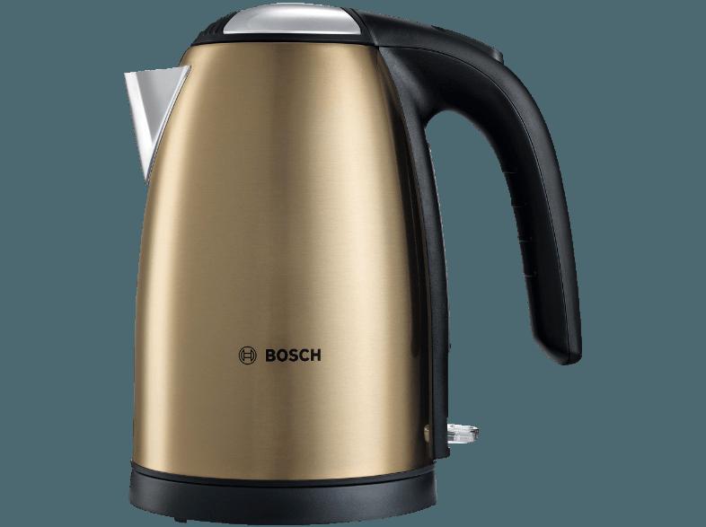 BOSCH TWK 7808 Wasserkocher Gold (2200 Watt, 1.7 Liter)