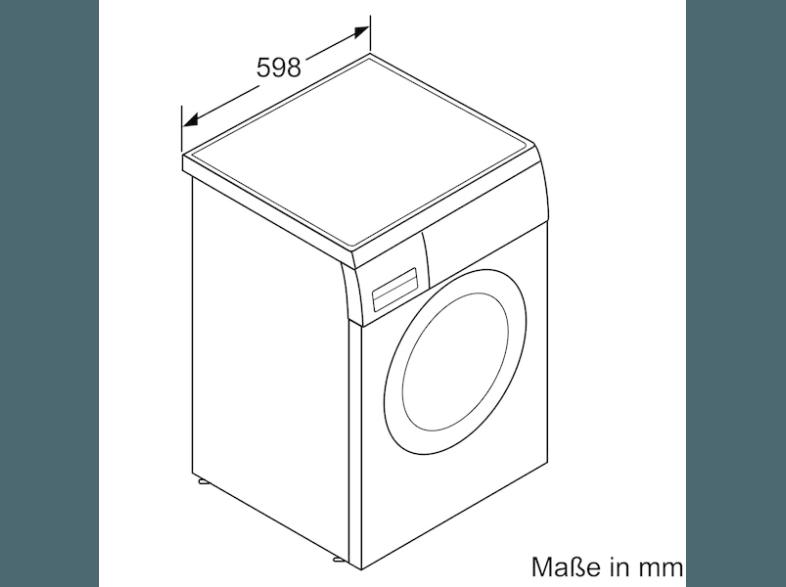 BOSCH WAQ28411 Waschmaschine (7 kg, 1400 U/Min, A   )