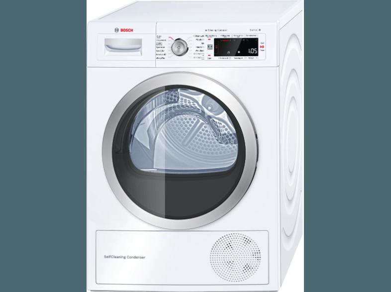 BOSCH WTW87560 Kondensationstrockner mit Wärmepumpentechnologie (8 kg, A  )