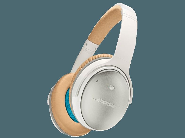 BOSE Quiet Comfort 25 Kopfhörer Weiß/Braun