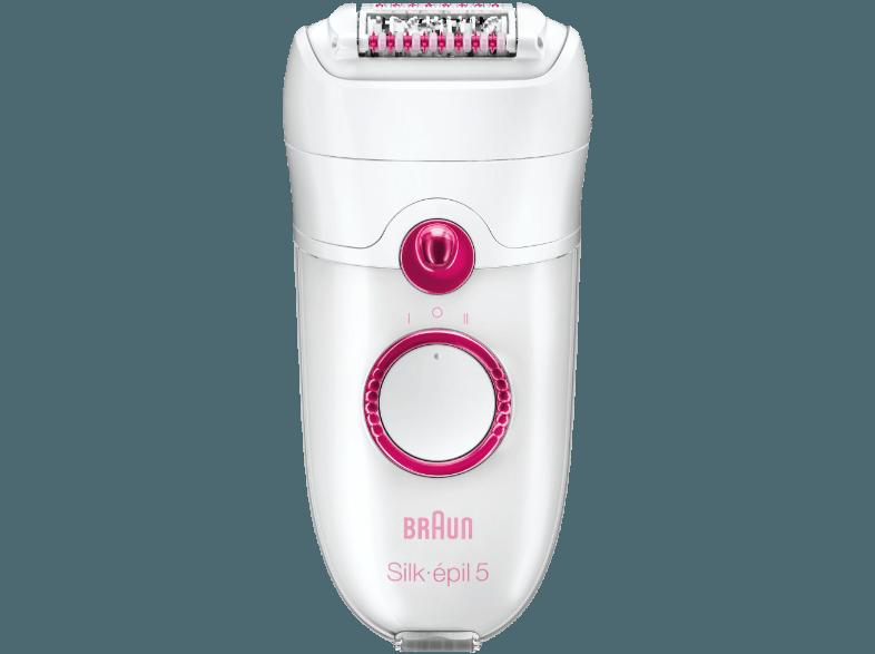 BRAUN 5185 Silk-épil 5 Epilierer Pink/Weiß, BRAUN, 5185, Silk-épil, 5, Epilierer, Pink/Weiß